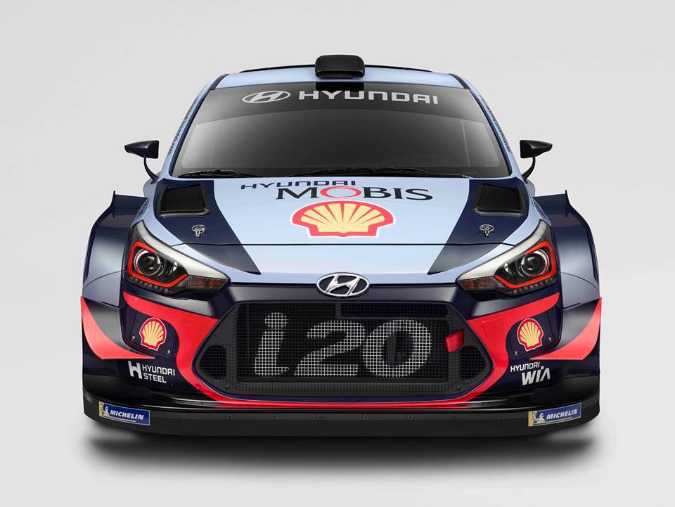 The new 2017 Hyundai i20 WRC! #WRC Hyundai Motorsport
