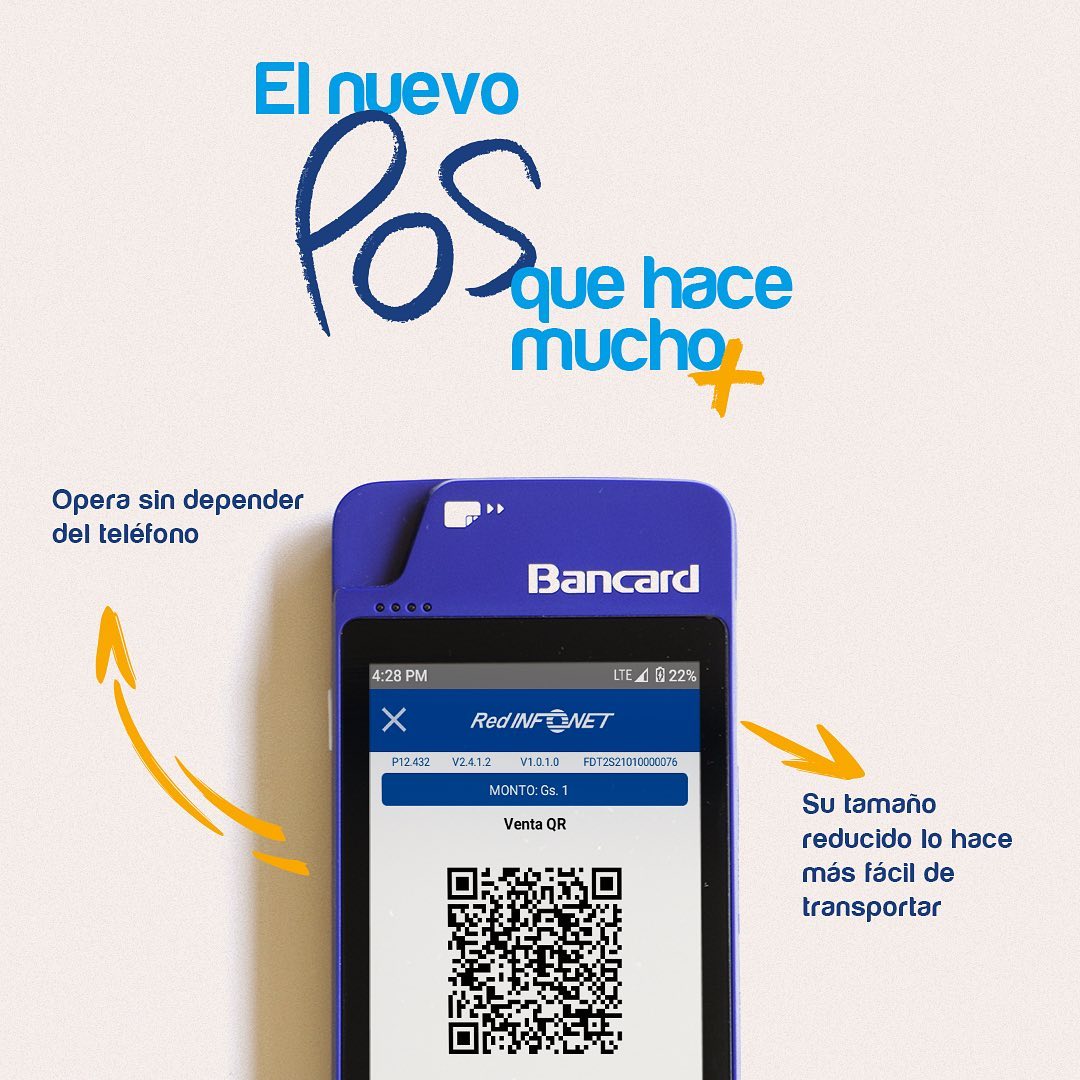 Bancard - El smartPOS es el dispositivo que le faltaba a...