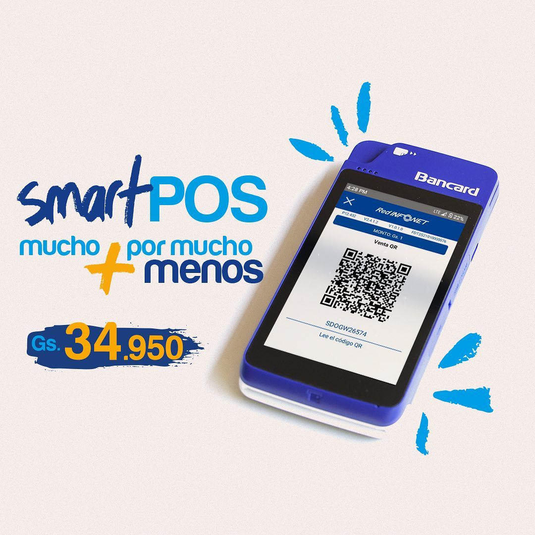 Bancard - El smartPOS es el dispositivo que le faltaba a...