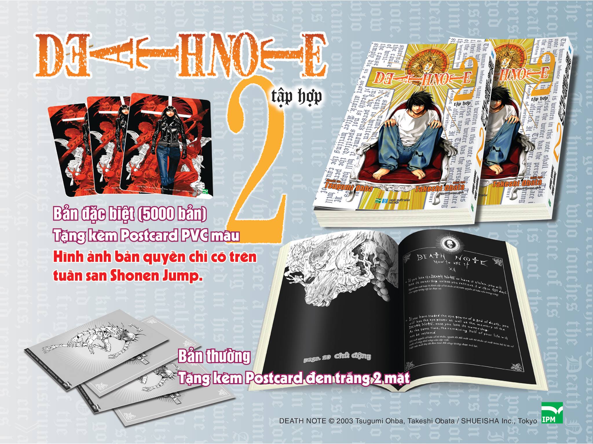 IPM - [TIN PHÁT HÀNH] DEATH NOTE 2 Nguyên tác: Tsugumi...