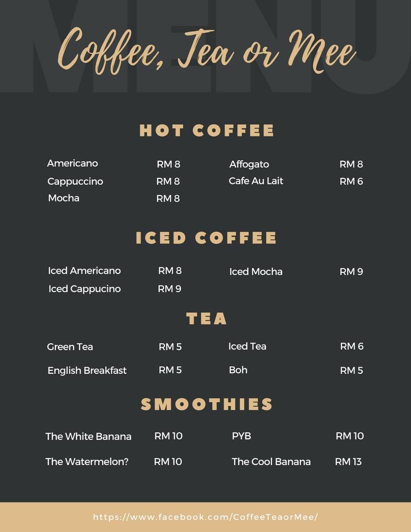 Coffee, Tea or Mee | Petaling Jaya