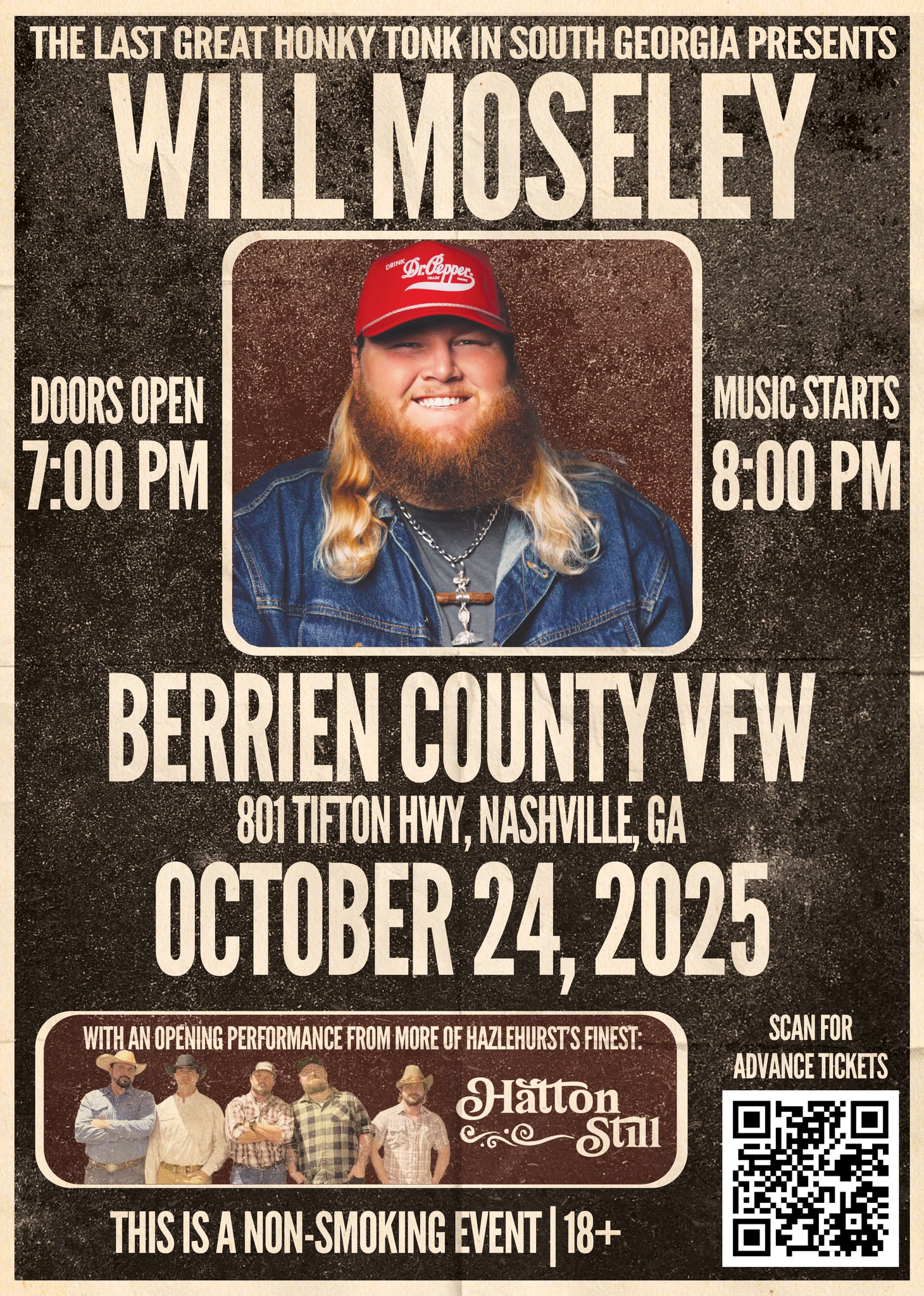 WILL MOSELEY LIVE at the V along with HATTON STILL
