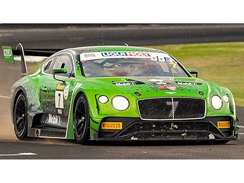 The gentleman who conquered it all. 🏁 Meet the #7 Bentley