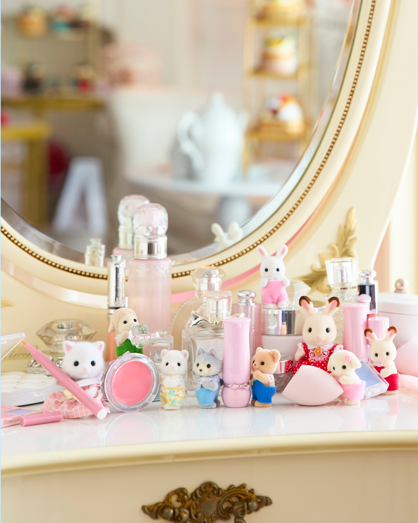 ✨新品✨スノードレスを着たマシュマロネズミの女の子　シルバニア　非売品　限定品 ✨新品✨スノードレスを着たマシュマロネズミの女の子 シルバニア