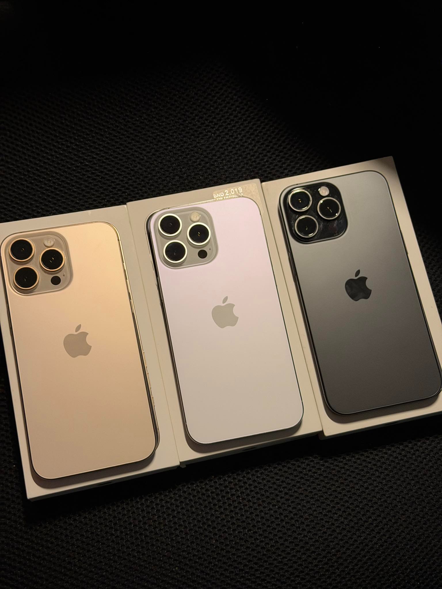 iPhone 16 Pro Max 256gb desert titanium for $1,300 or swap (BH 100 
