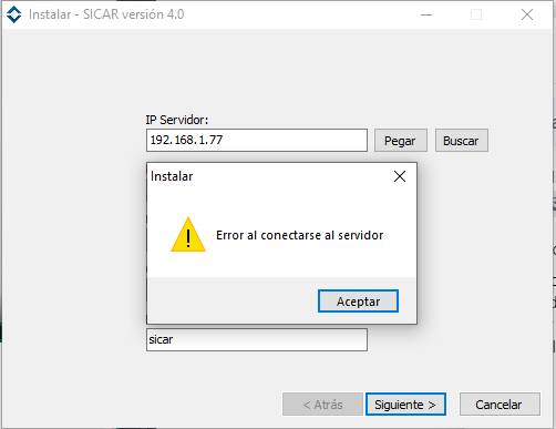 Hola buen día mi terminal dejó de conectarse al servidor y ya 