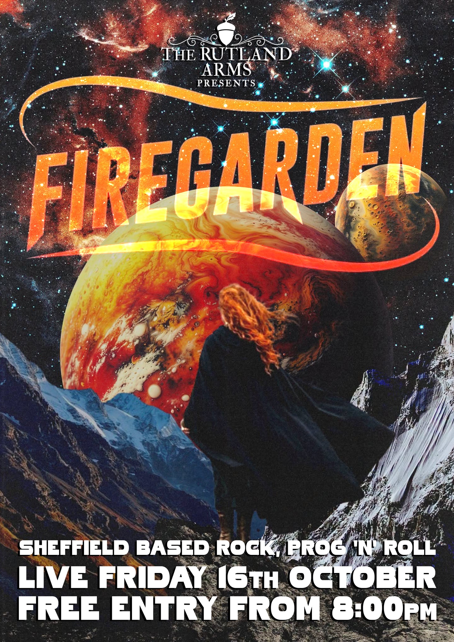 'FIREGARDEN' A Nice Bit of Rock with Prog & Roll LIVE 16/10/26