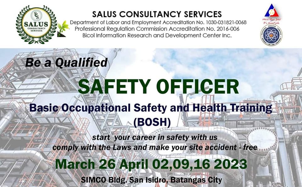 SALUS - 𝙒𝙖𝙣𝙩 𝙩𝙤 𝙗𝙚𝙘𝙤𝙢𝙚 𝙖 𝙎𝙖𝙛𝙚𝙩𝙮 𝙊𝙛𝙛𝙞𝙘𝙚𝙧? 𝙊𝙧 𝙙𝙤 𝙮𝙤𝙪 𝙬𝙖𝙣𝙩 𝙩𝙤 𝙠𝙣𝙤𝙬 𝙢𝙤𝙧𝙚 𝙤𝙣 ...