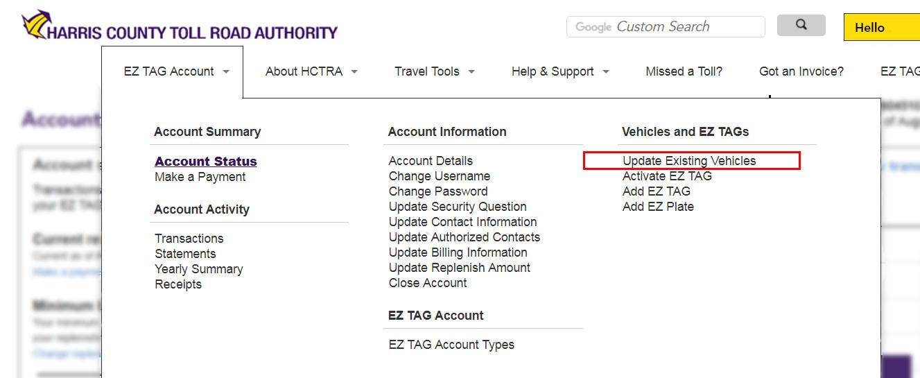 #EzTagAccount... - Harris County Toll Road Authority - HCTRA | Facebook
