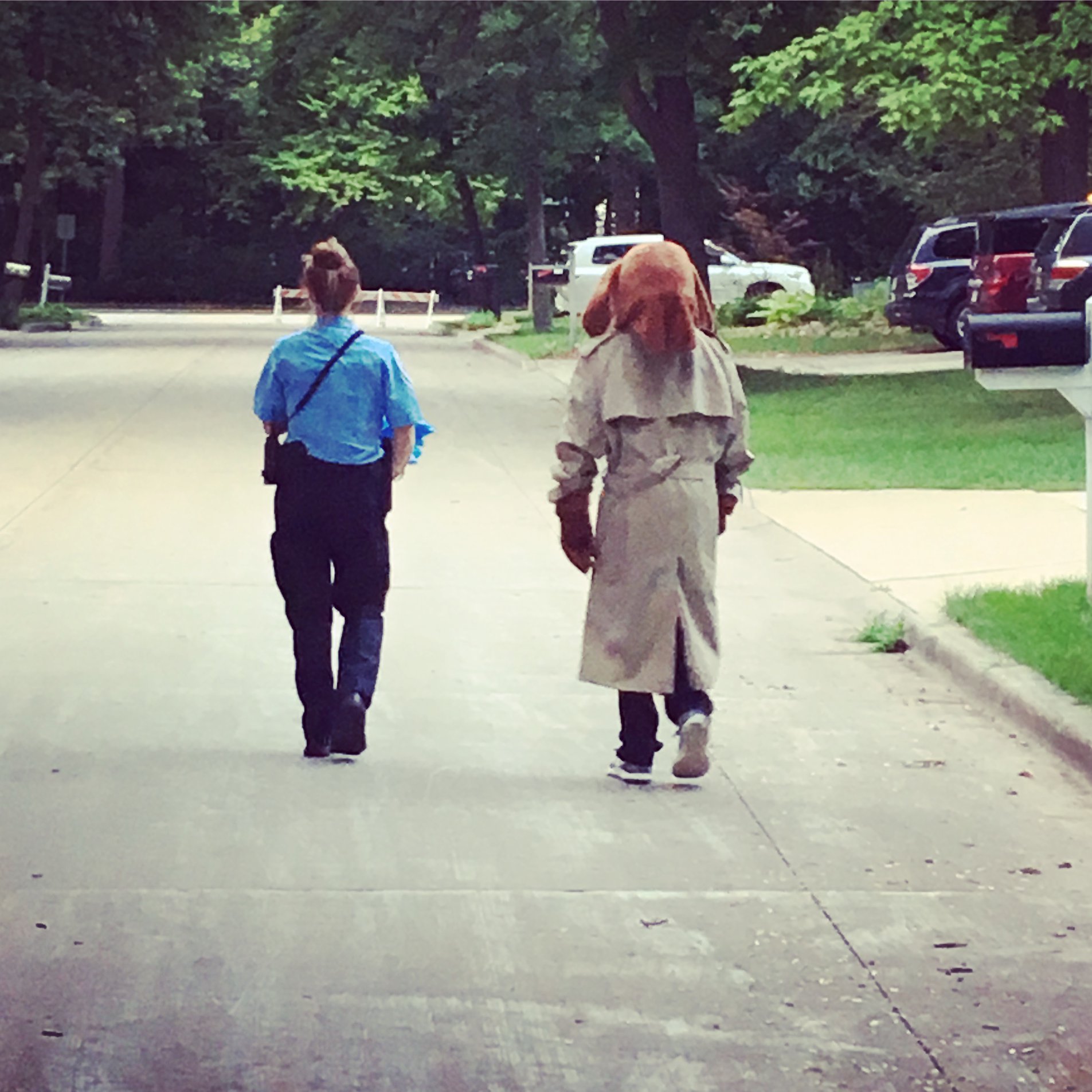 Appleton - Just a CSO and her dog. #mcgruff #takeabiteoutofcrime | Facebook