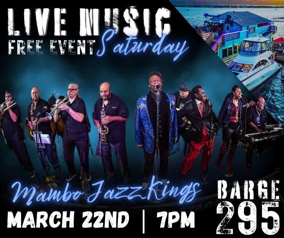 The Mambo Jazz Kings FREE SHOW in the Yard at Barge 295