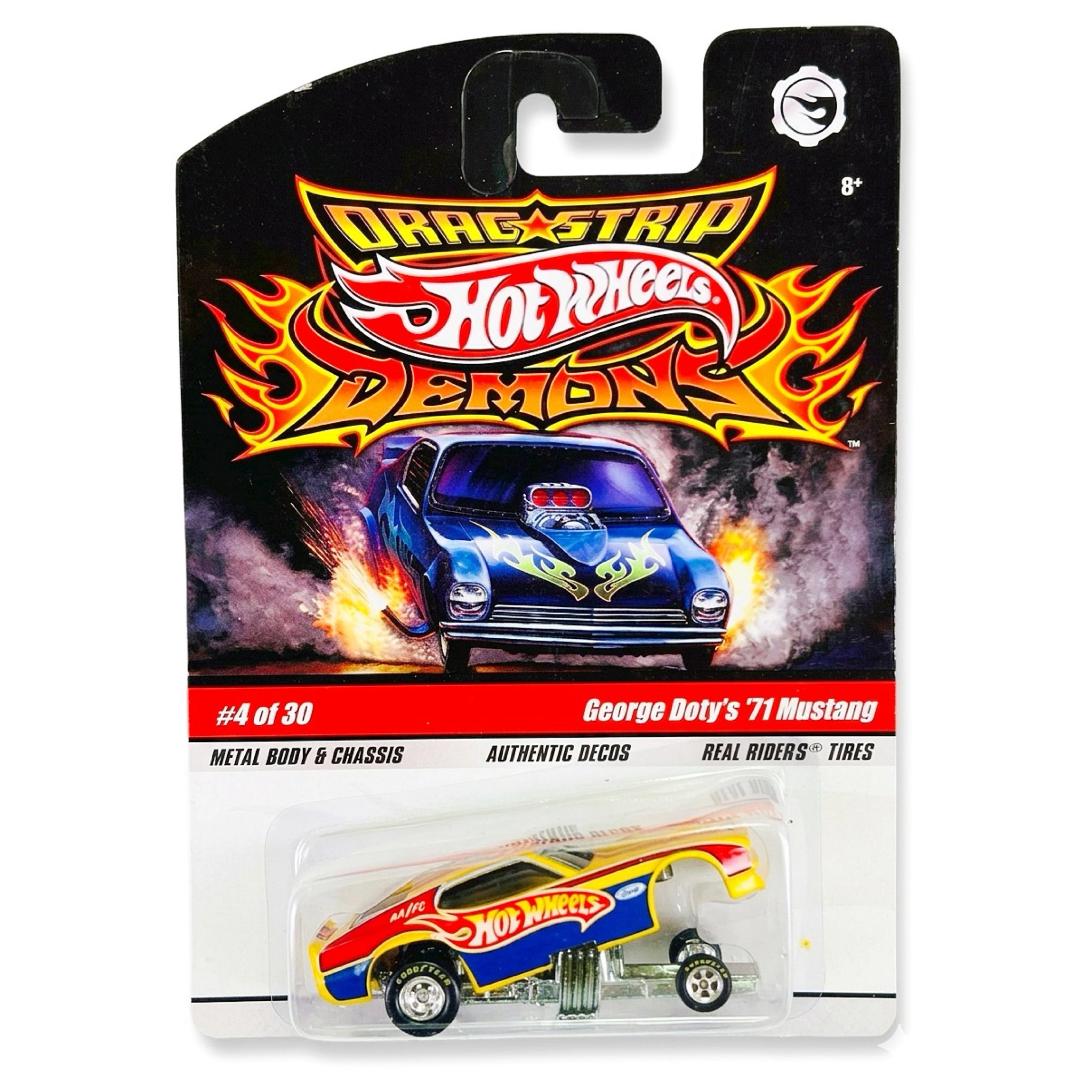 ホットウィール　GEOGE DOTY'S '71 MUSTANG Hot Wheels Drag Strip Demons Series “George Doty's '71 Mustang