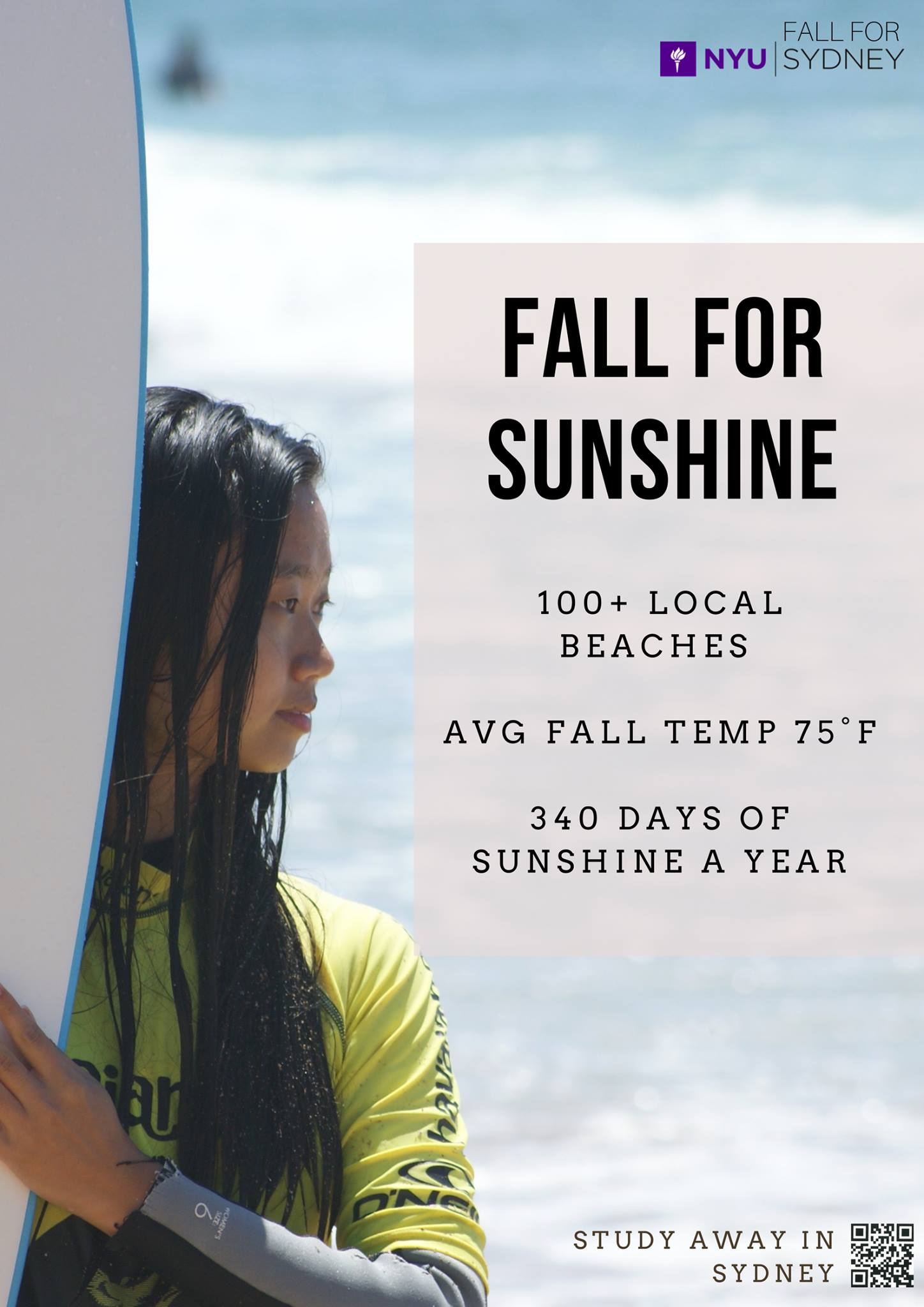 NYU Sydney - Fall for Sunshine Fall for Sydney... | Facebook
