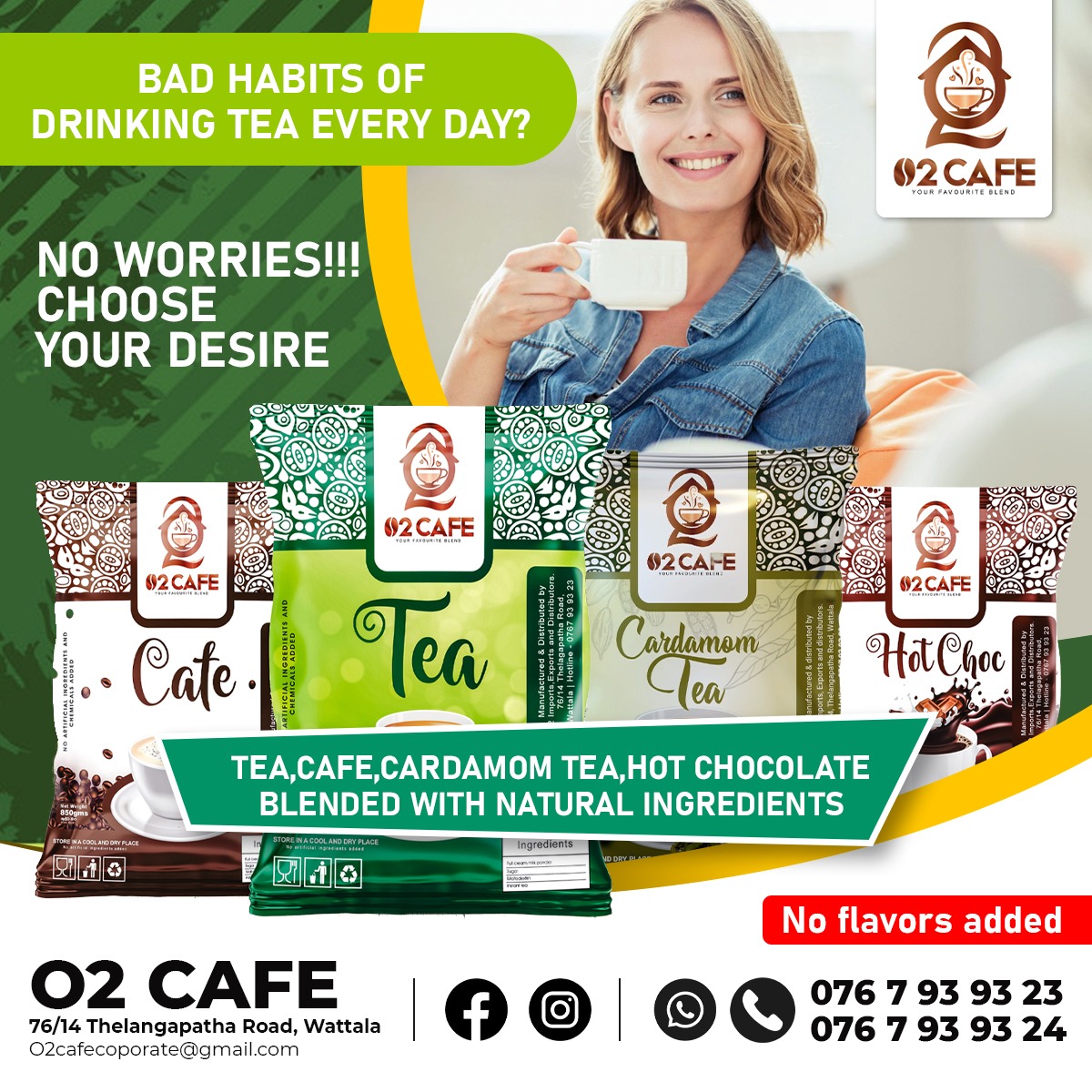 O2 Cafe - This is not just a regular tea. A sip, it’s...