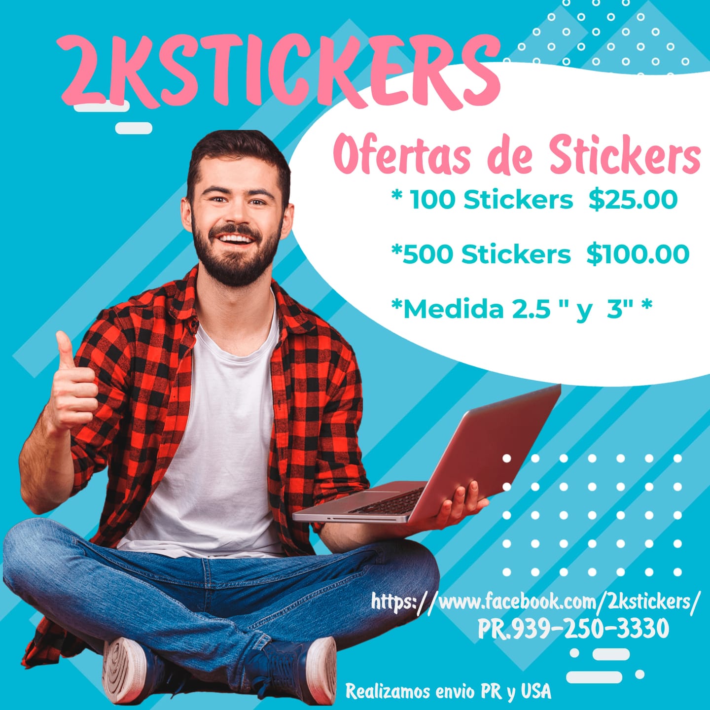2k Stickers - 🚨 Oferta Stickers 🚨 *100 Stickers $25 *500...