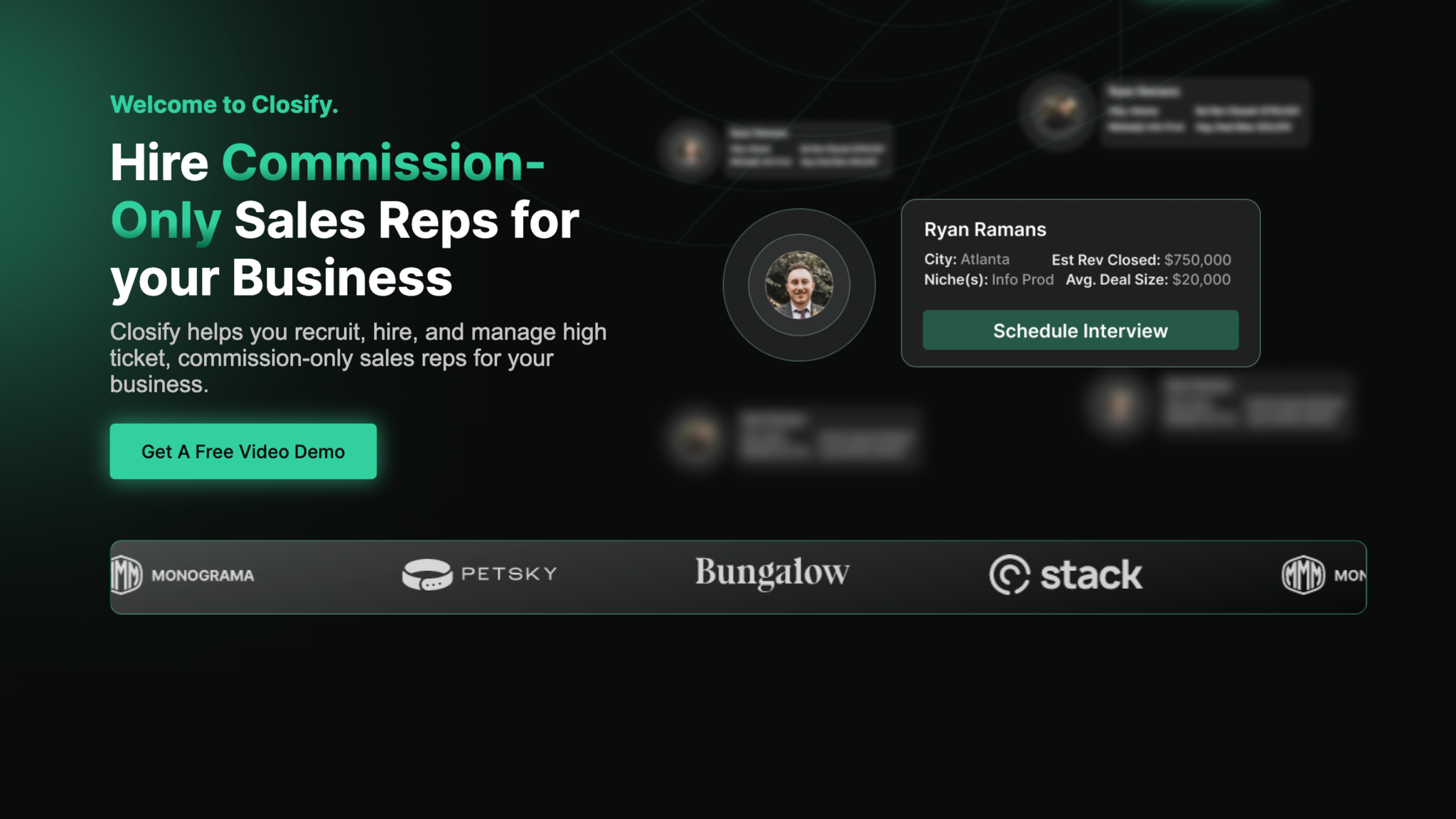 Closify Sales Hiring Platform | Facebook