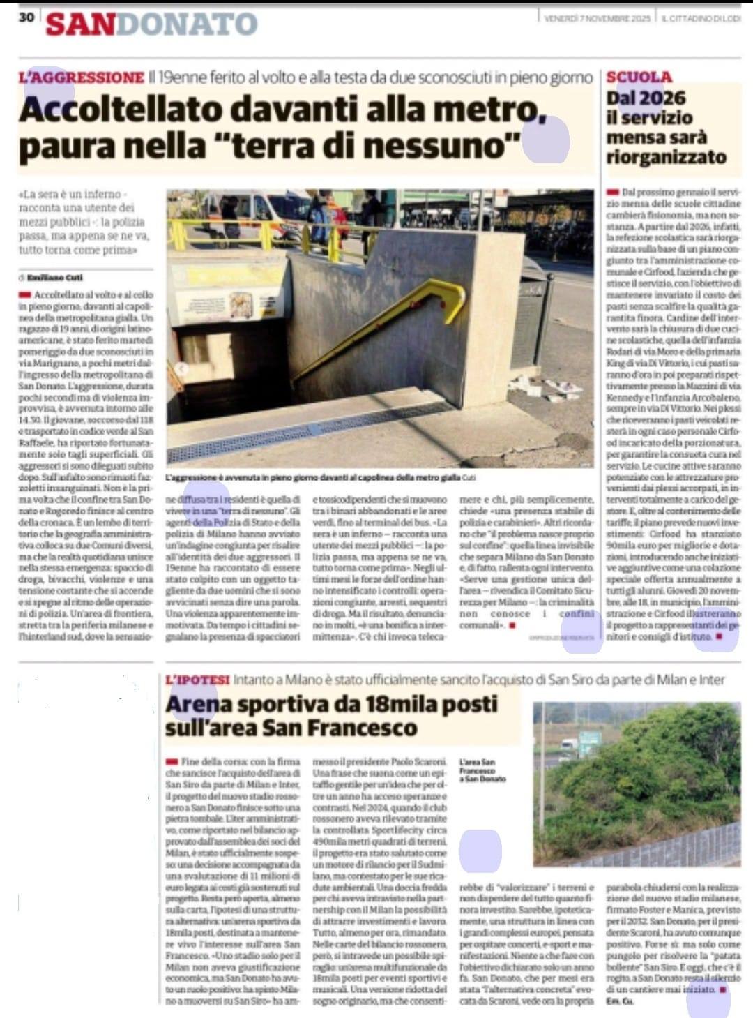 Sei di San Donato Milanese se... | Questa mattina facendo un giro nella ...