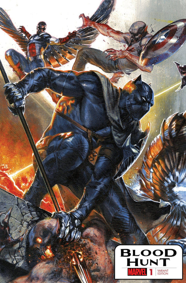 Blood Hunt Connecting Variant Covers By Gabriele Dell'otto