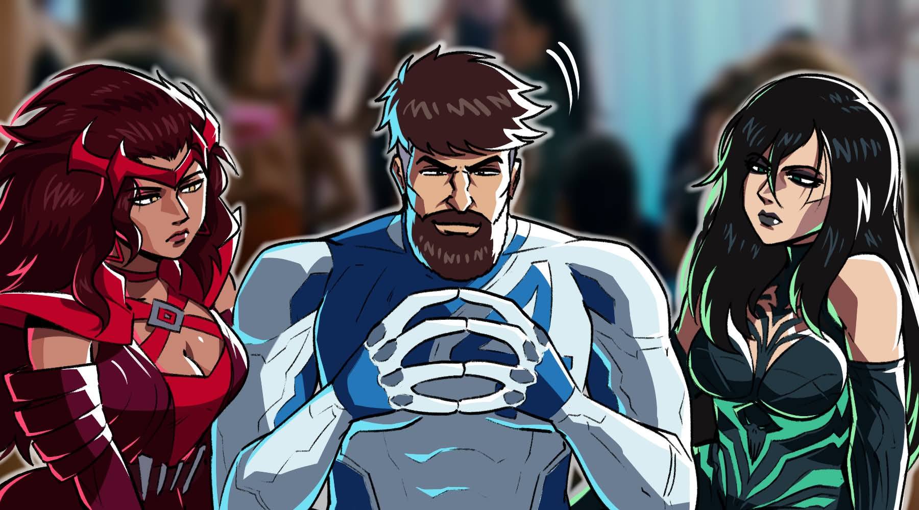 Marvel Rivals | So Reed Richards did a thing explaining about the ...