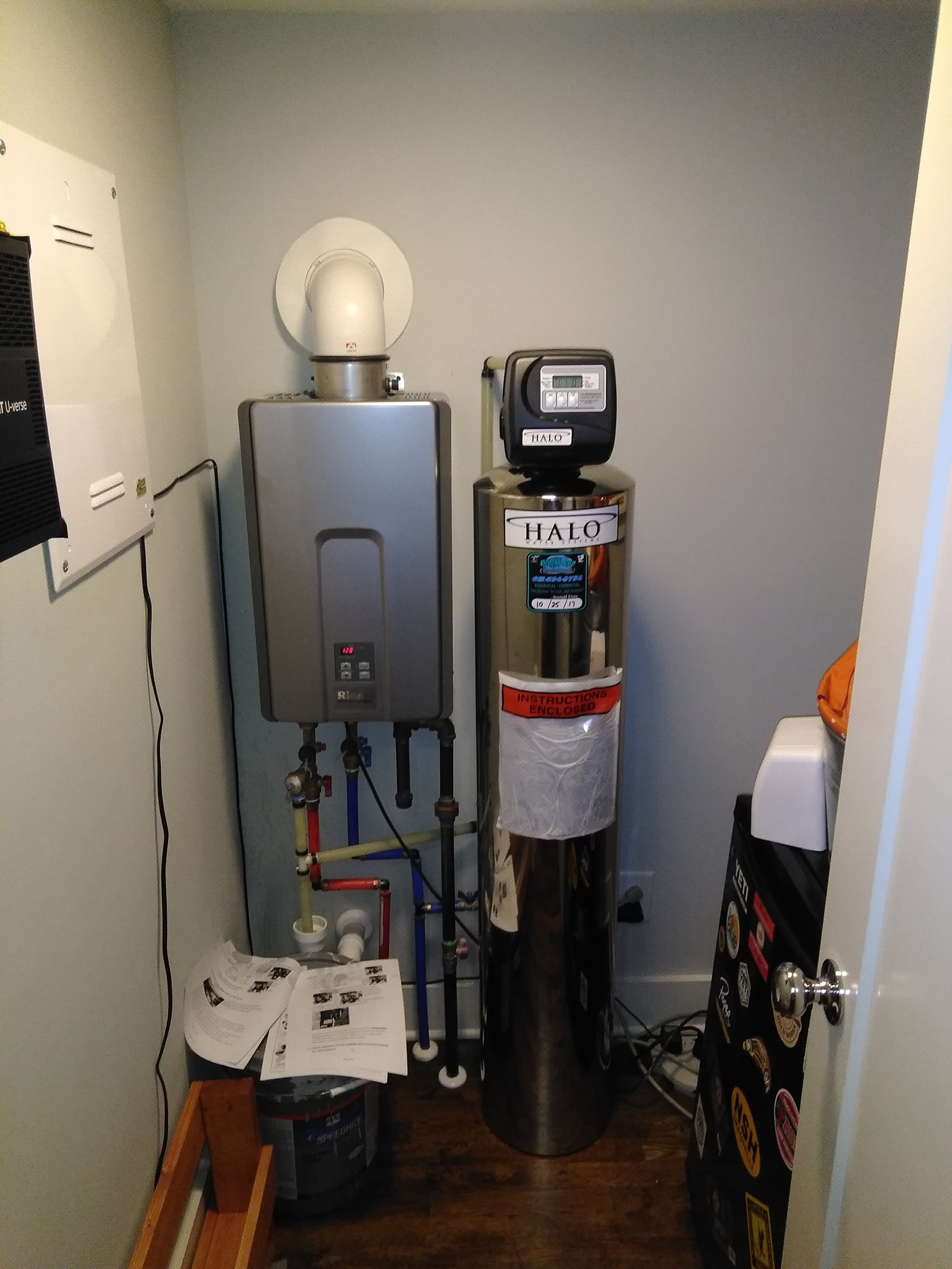West Plumbing Co. LLC. - Perfect install of a new Halo Stage 5 whole