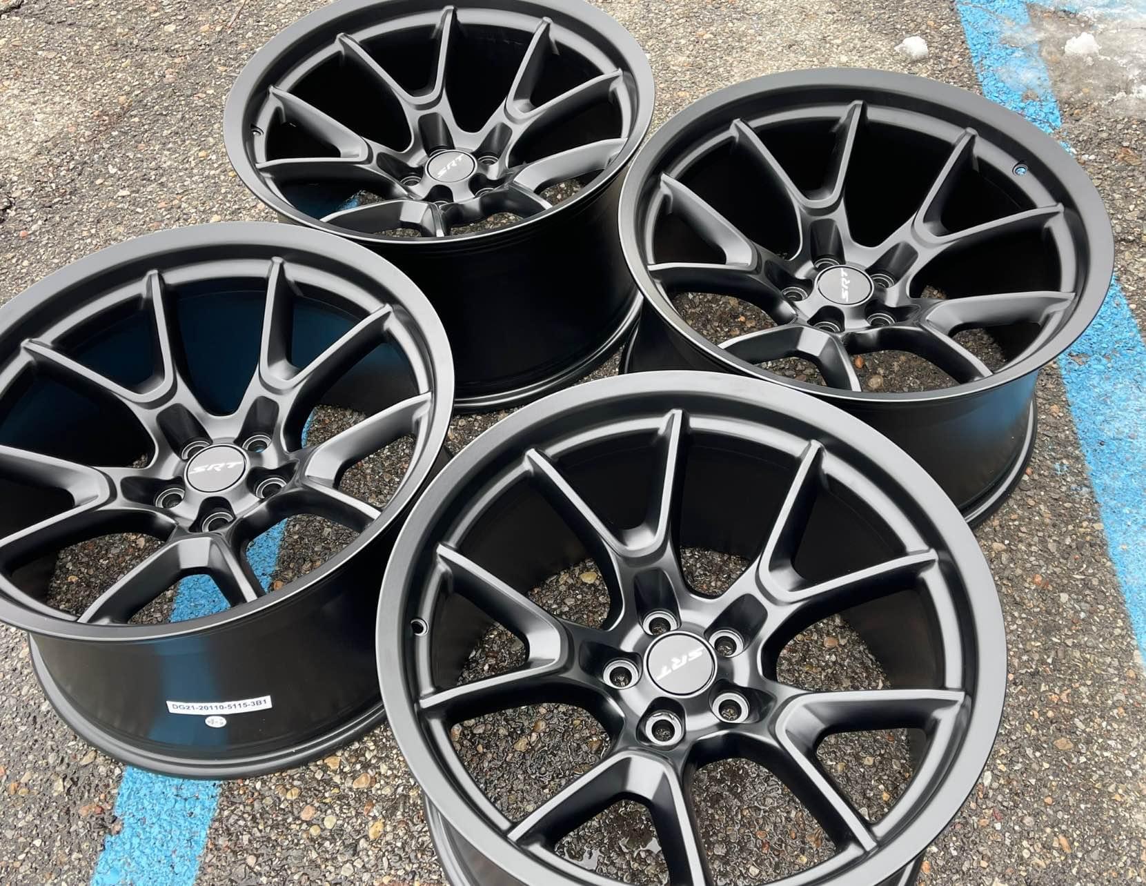 20” Brand New Dodge Challenger Charger SRT New Factory Reps Widebody ...