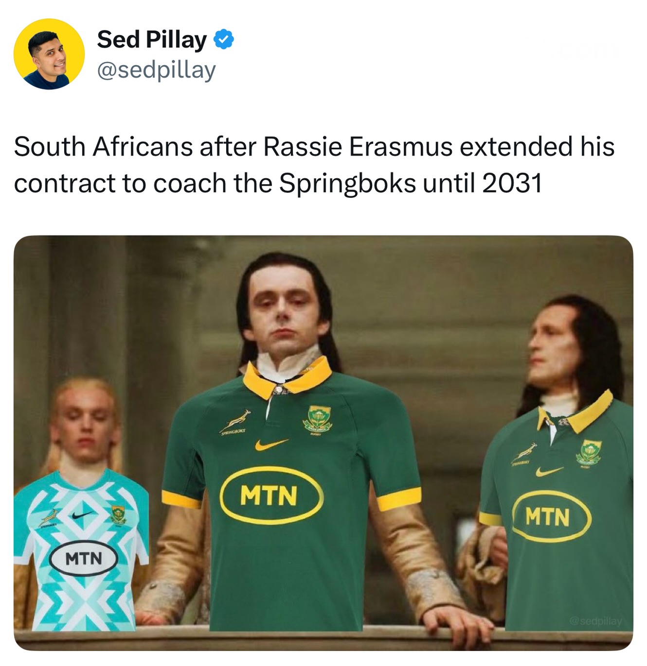 Sed - Talk about lekka news! 🤩🇿🇦 #funny #meme #southafrica #rugby # ...