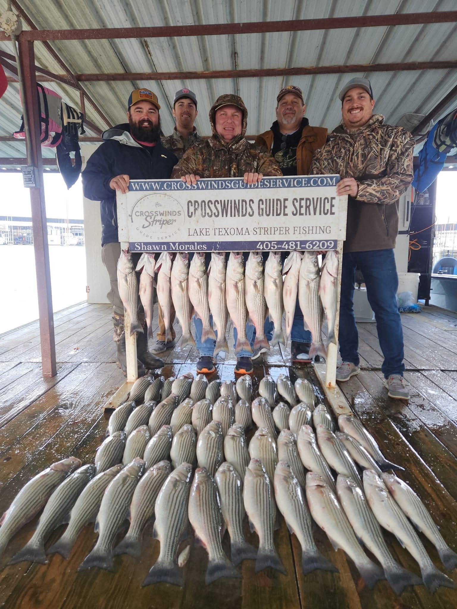 Crosswinds Guide Service - Fast moving fish with heavy boat traffic hot ...