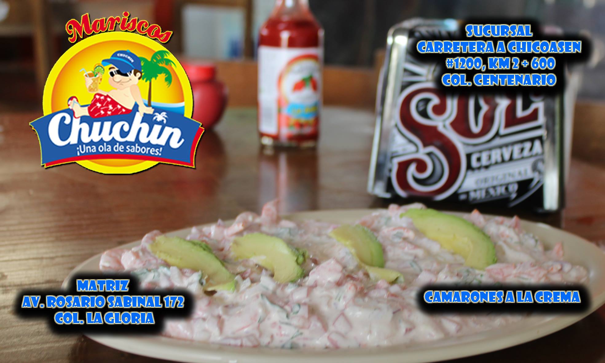 En #MARISCOSCHUCHIN cuidamos la... - Mariscos Chuchin.
