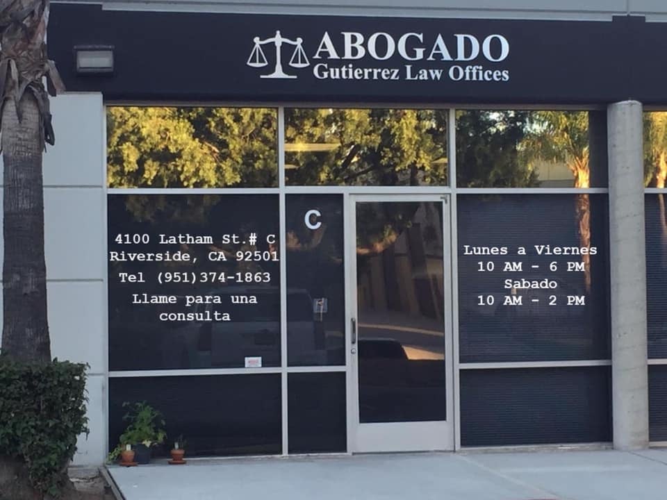 Gutierrez Law Offices | Riverside CA