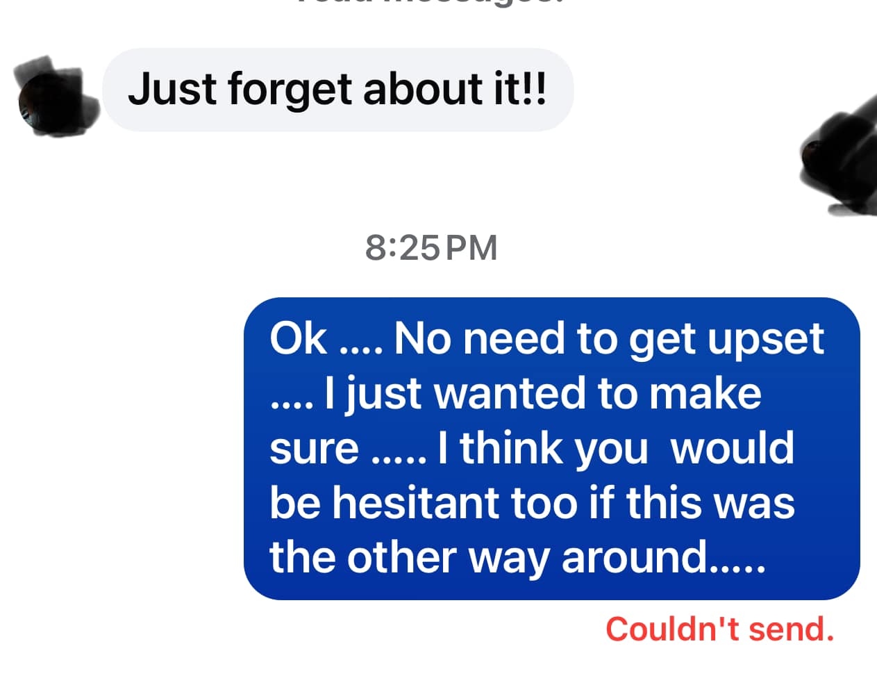 I had texted be for and you only wanted me to buy your stuff display picture 1