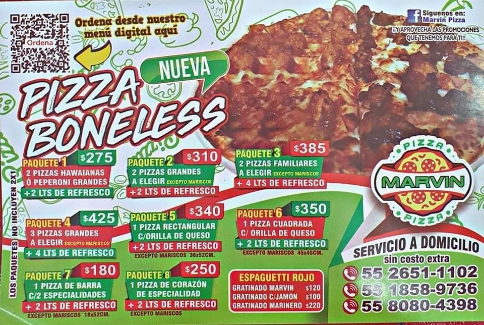 Marvin pizza - Home