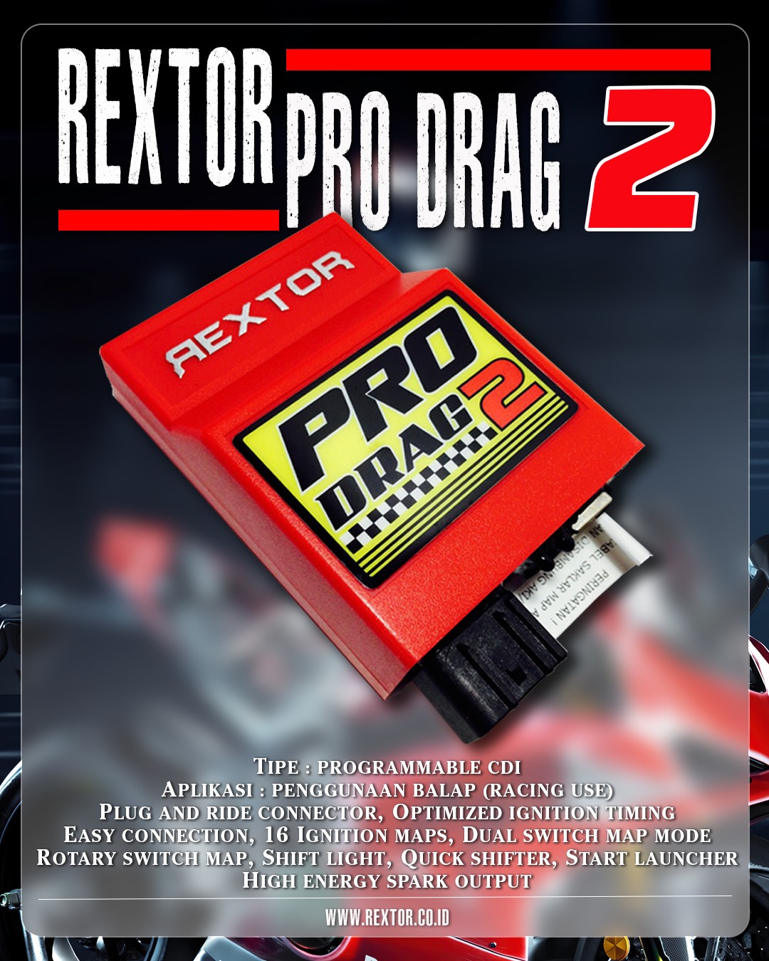 RextoR - REXTOR ProDrag 2 Order produk REXTOR bisa... | Facebook
