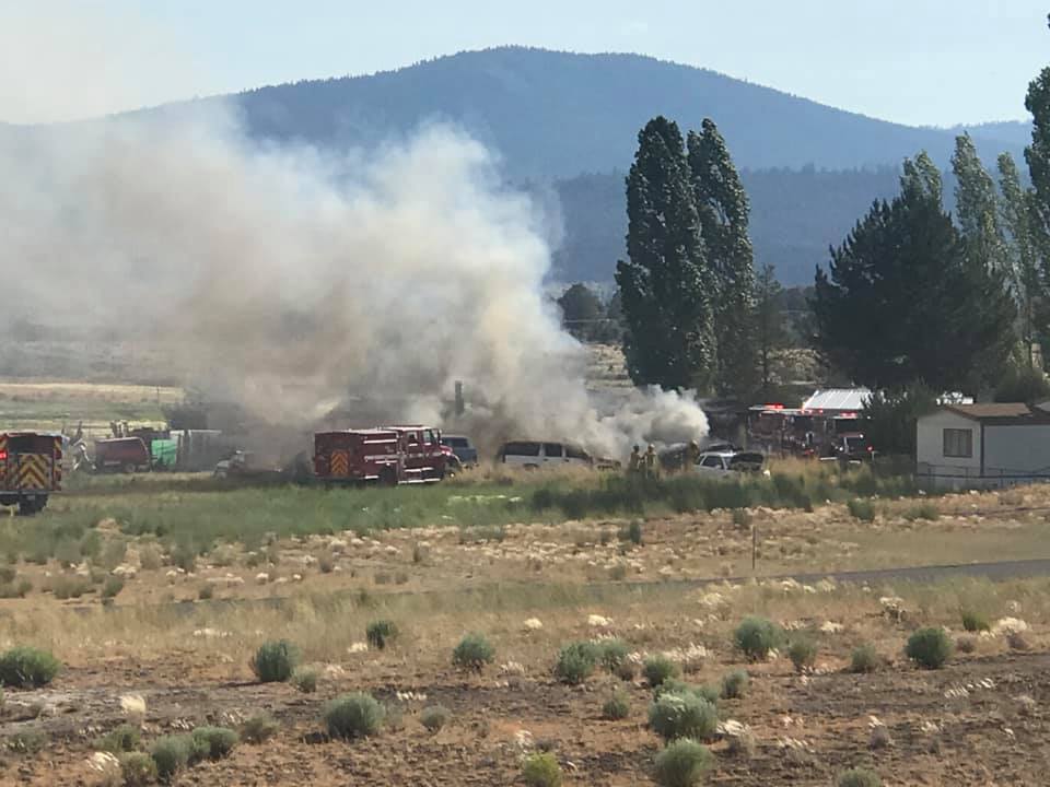 Structure Fire currently... - Modoc County Sheriff's Office | Facebook