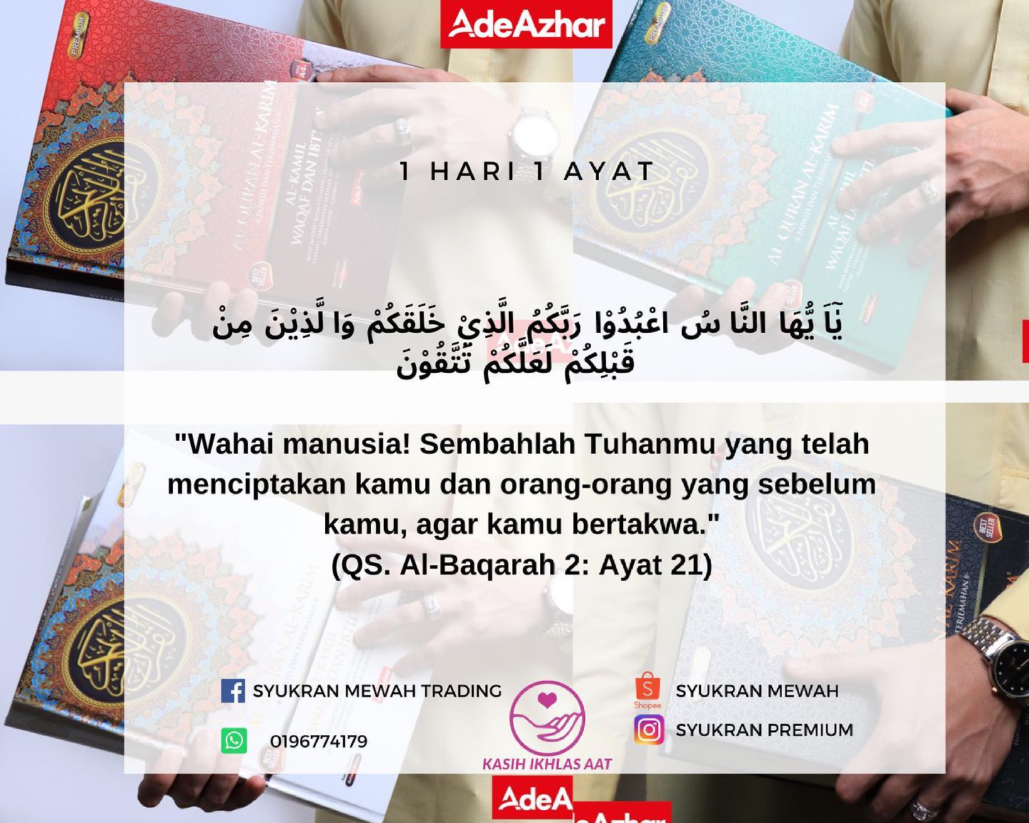 Aqiqah Syukran - 1 HARI 1 AYAT QURAN 🤲🏻