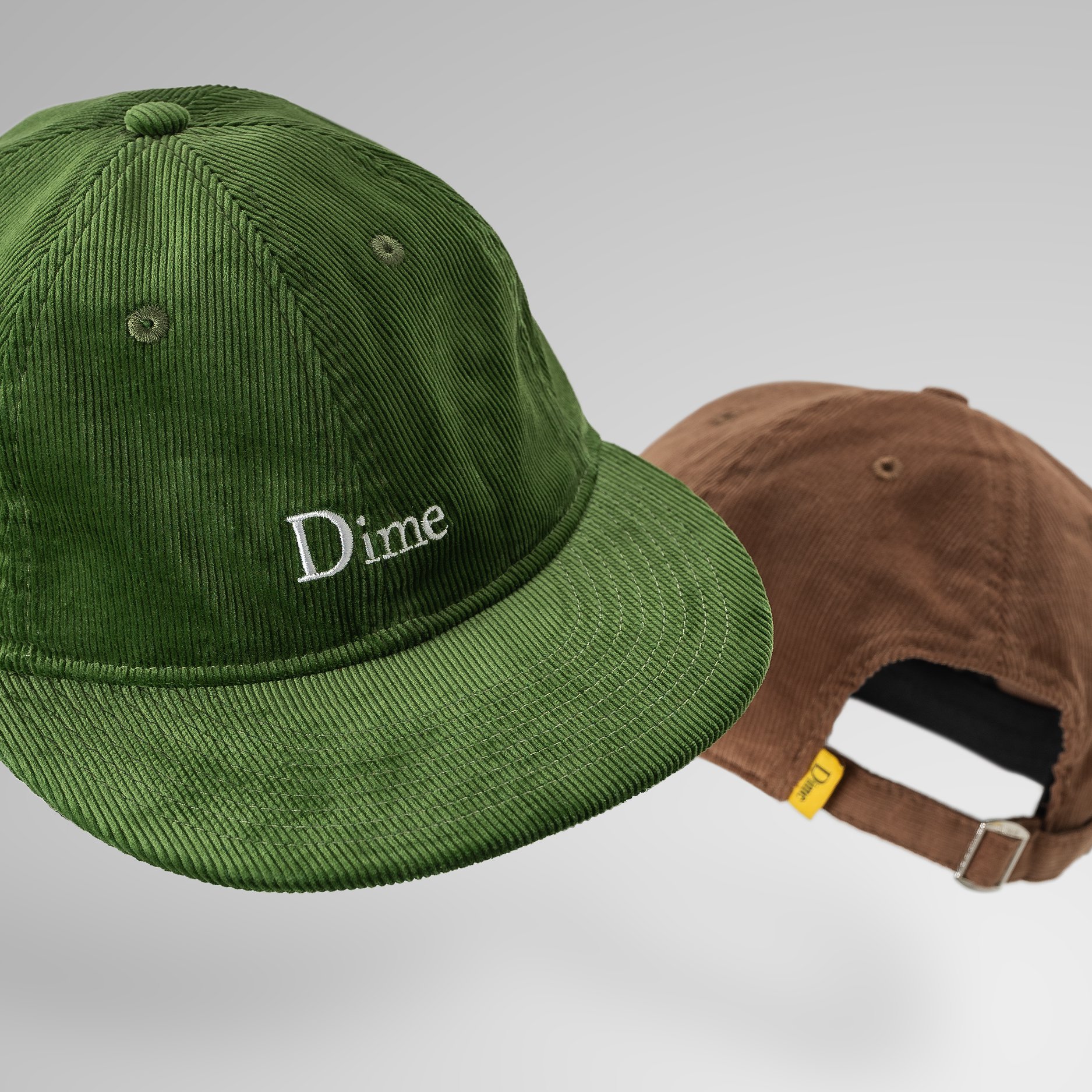 Allike - DIME CLASSIC LOGO CORDUROY CAP | €49,90 | www.allike 