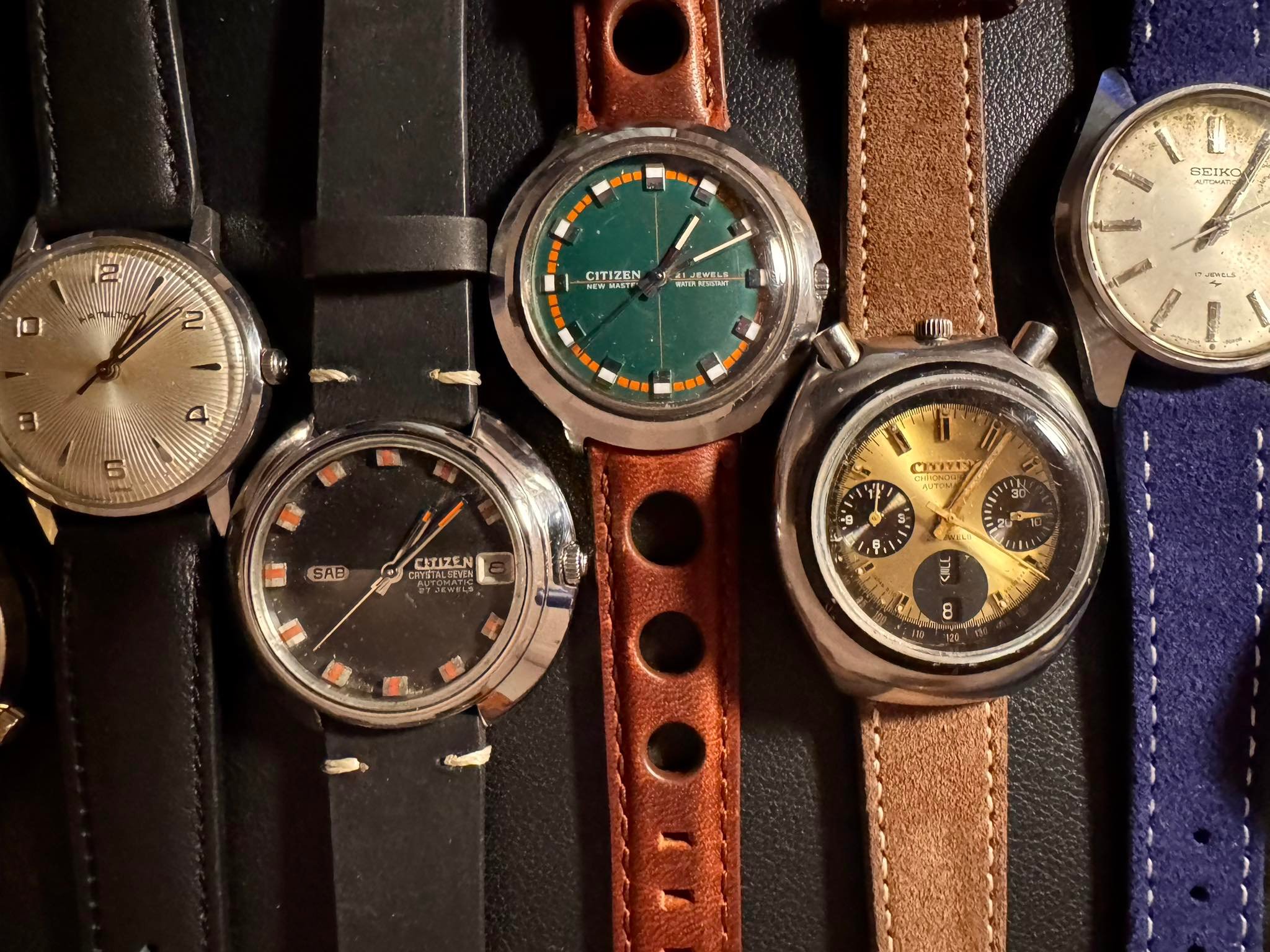 Rare 1974 Citizen Automatic Flyback Chronograph 67-9119 with