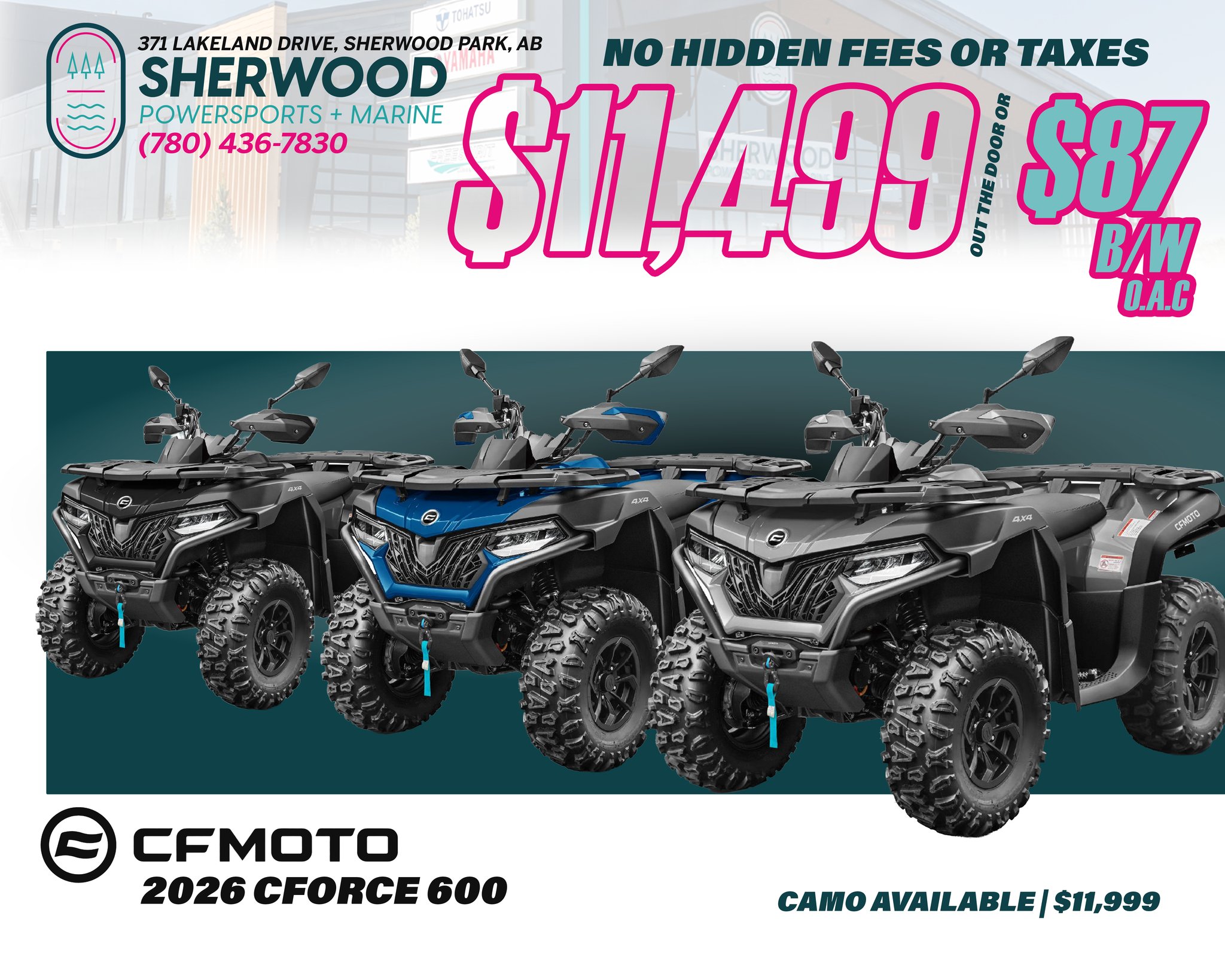 🔥Hassle free, no hidden fees POWER MACHINES | CFMOTO ATVs and