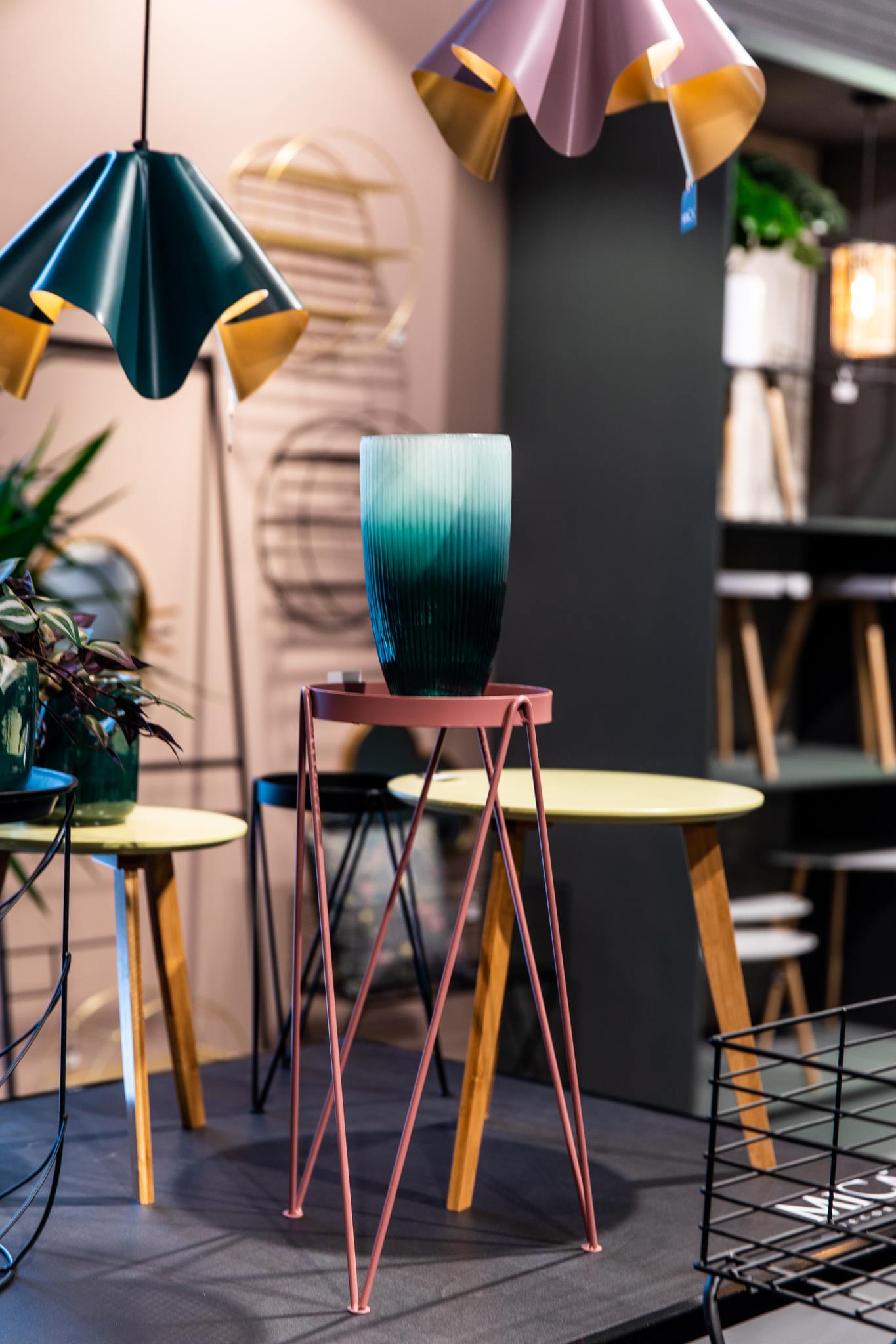Mica Decorations - Pink side table Tobi is both pretty and practical ...