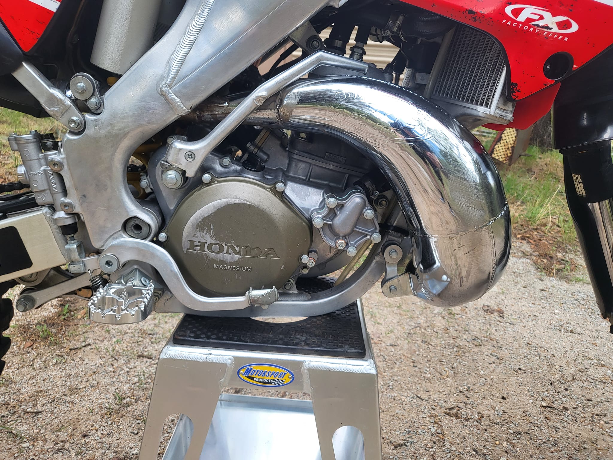 Selle Honda CRF 250 2004-2008 - Marque Old Mx, Référence 30275, Occasion Fonctionnelle