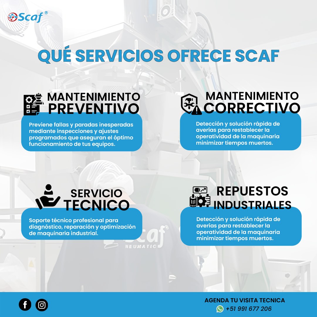 🔧 ¿Tu maquinaria necesita atención... - SCAF Control Systems | Facebook