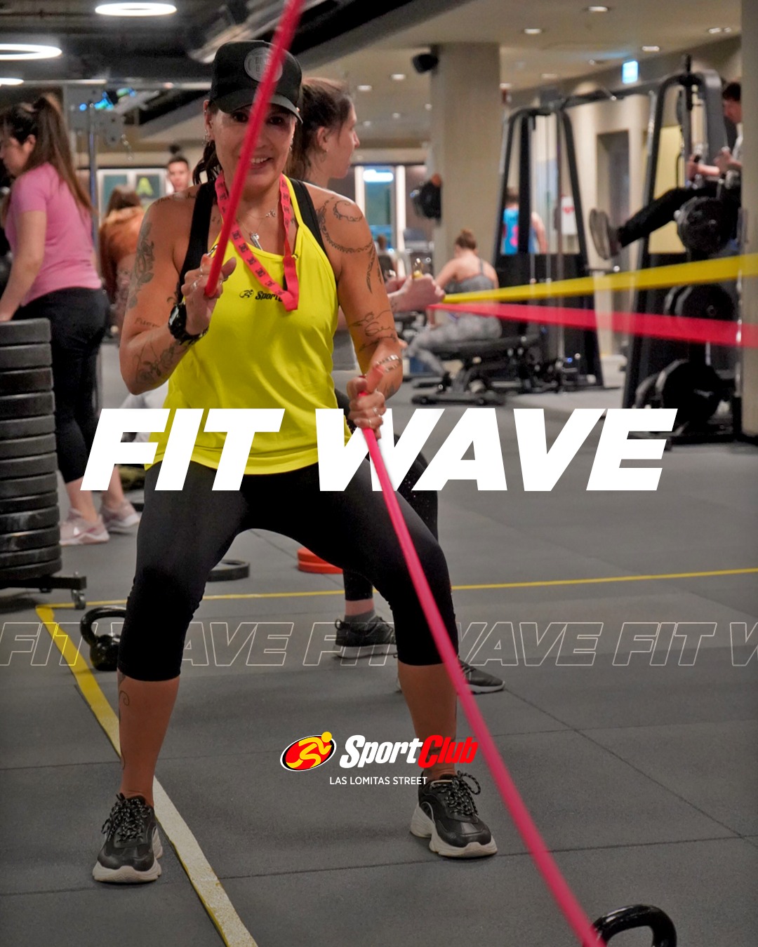 #FitWave es una clase mixta que... - SportClub Lomitas