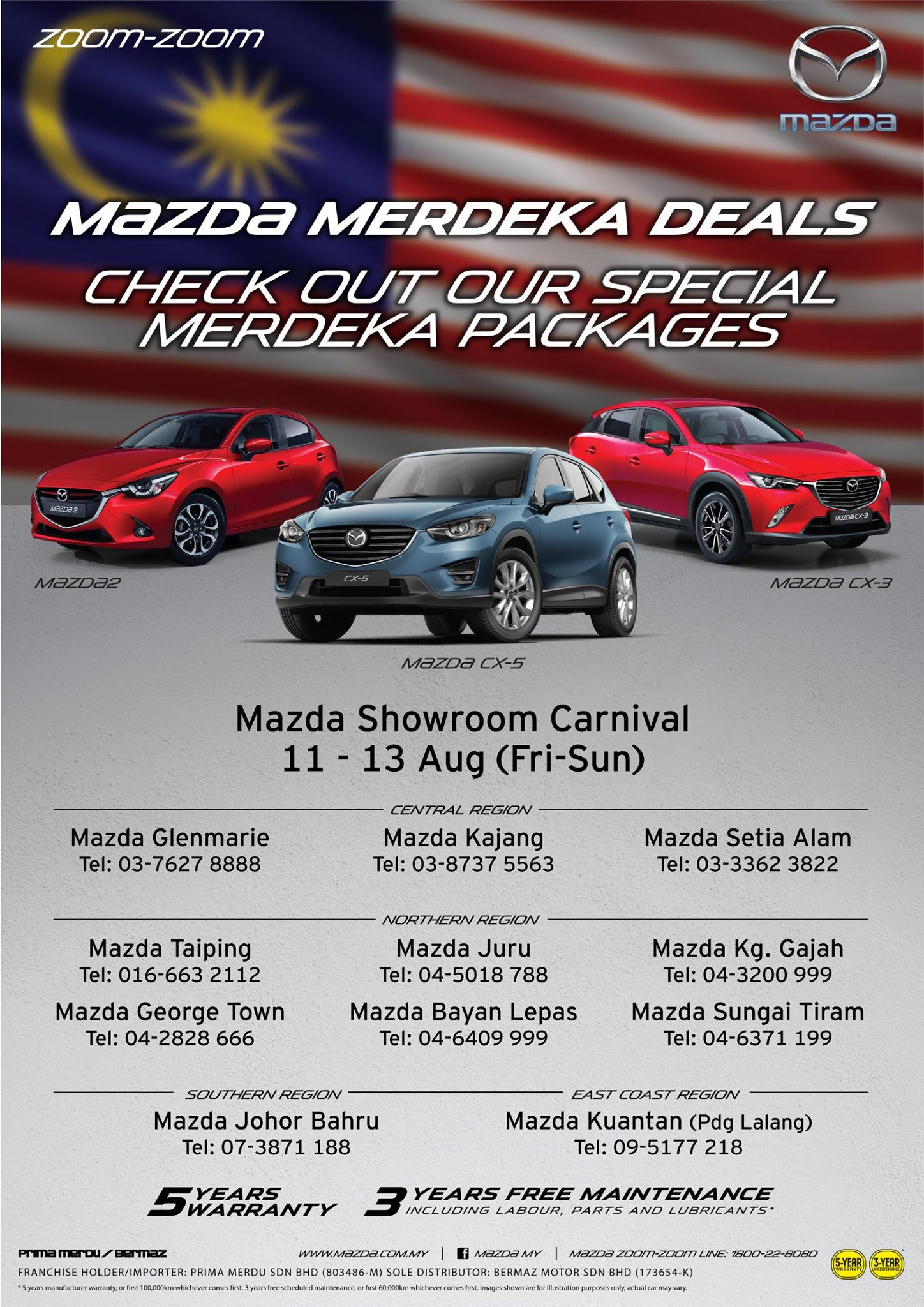 Mazda Malaysia - Merdeka, Merdeka, Merdeka! Grab our...