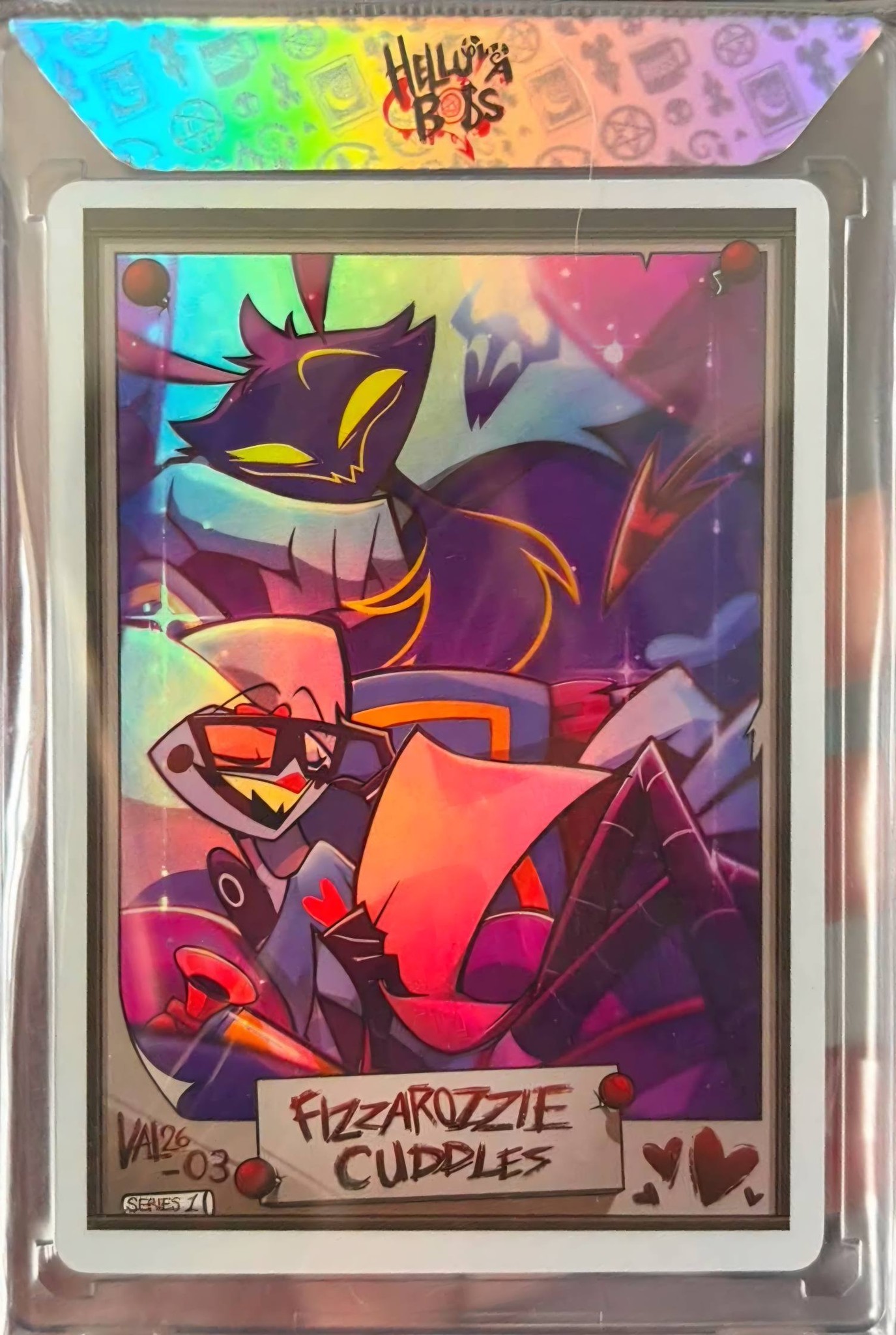 Looking for Fizzarozzie foil card in Helluva Boss series