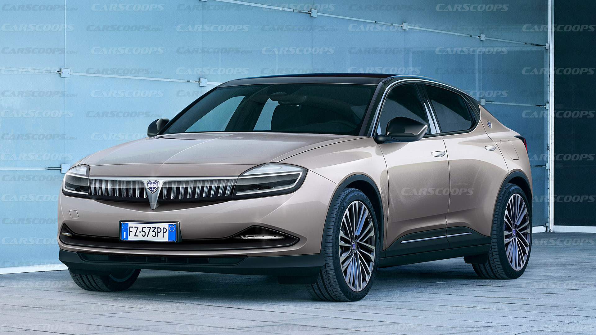 Lancia reveals image of the Lancia Concept, disclosing the cozy