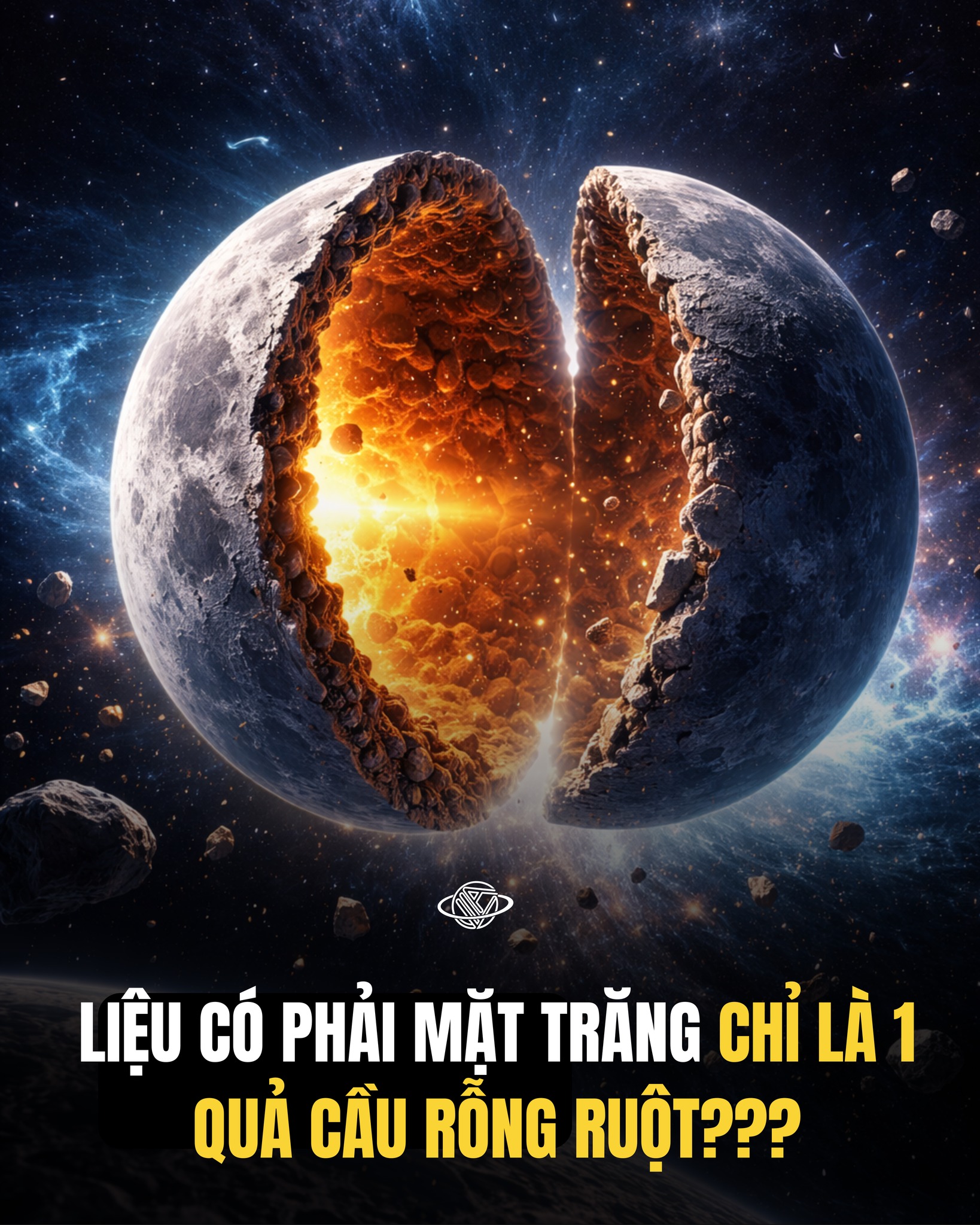 Thuyết Mặt Trăng rỗng ruột bắt... - Tớ Yêu Thiên Văn Học | Facebook