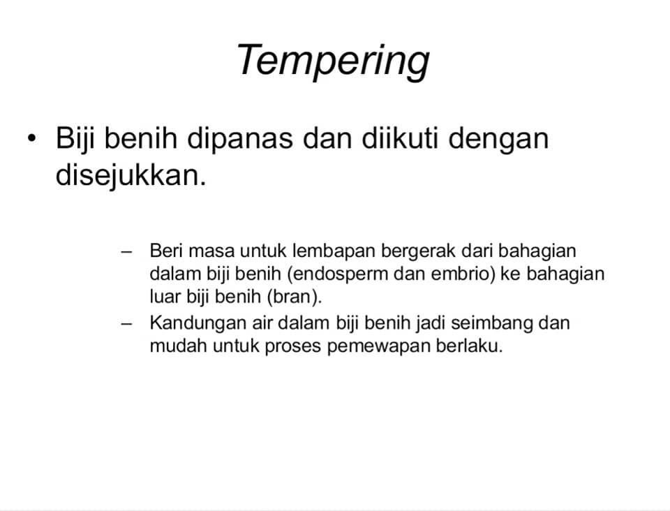 📌 Tempering ( Kaedah yang digunakan... - Rice Smart Wheel | Facebook