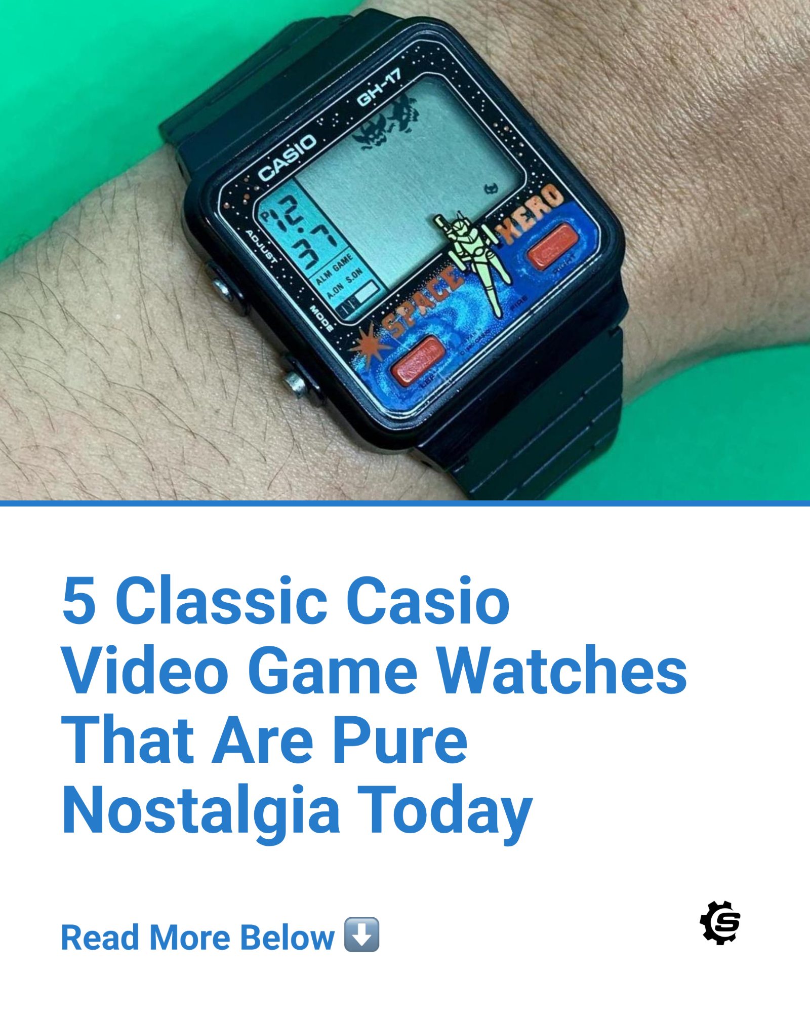 CASIO　ゲームウォッチ　SHURTTLE　bomber Five classic Casio Video Game Watches are Egg Panic, Scramble