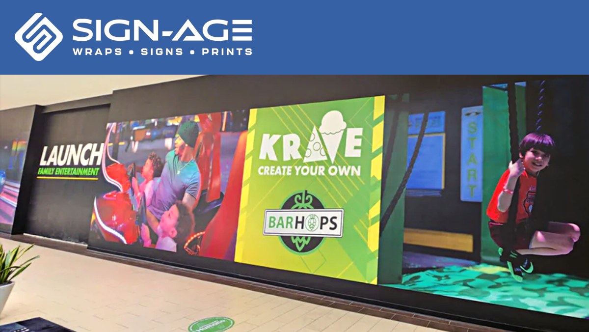 Sign-Age - Sign-Age Brings Big Fun to Life with Custom Signage for New ...