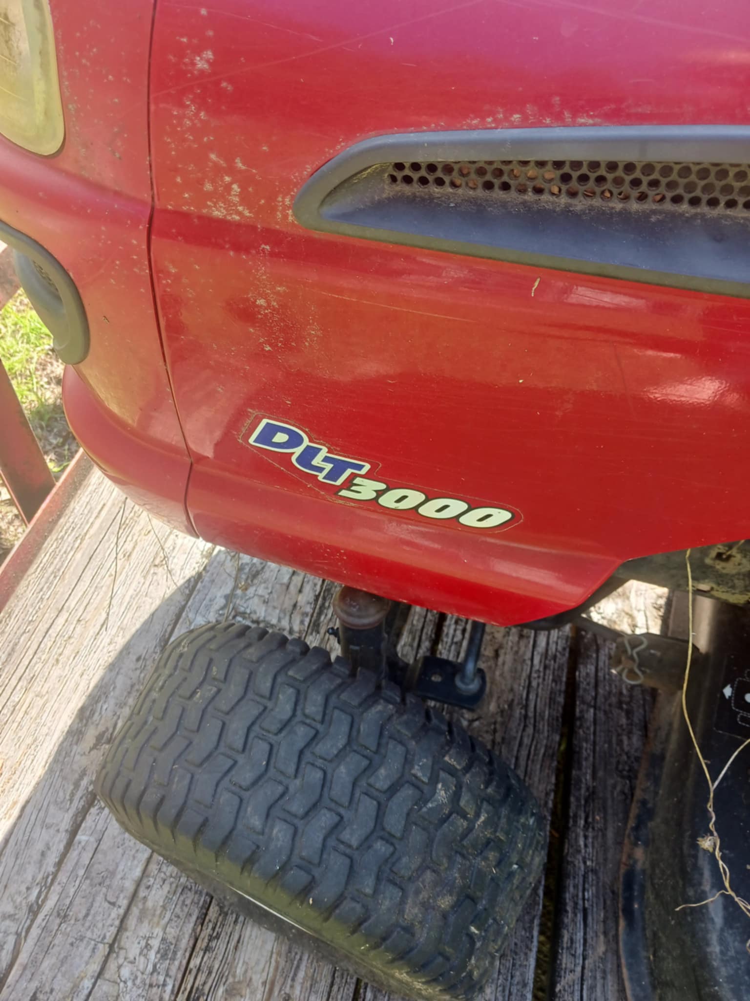 How to find a replacement harness for a Craftsman DLT3000 riding