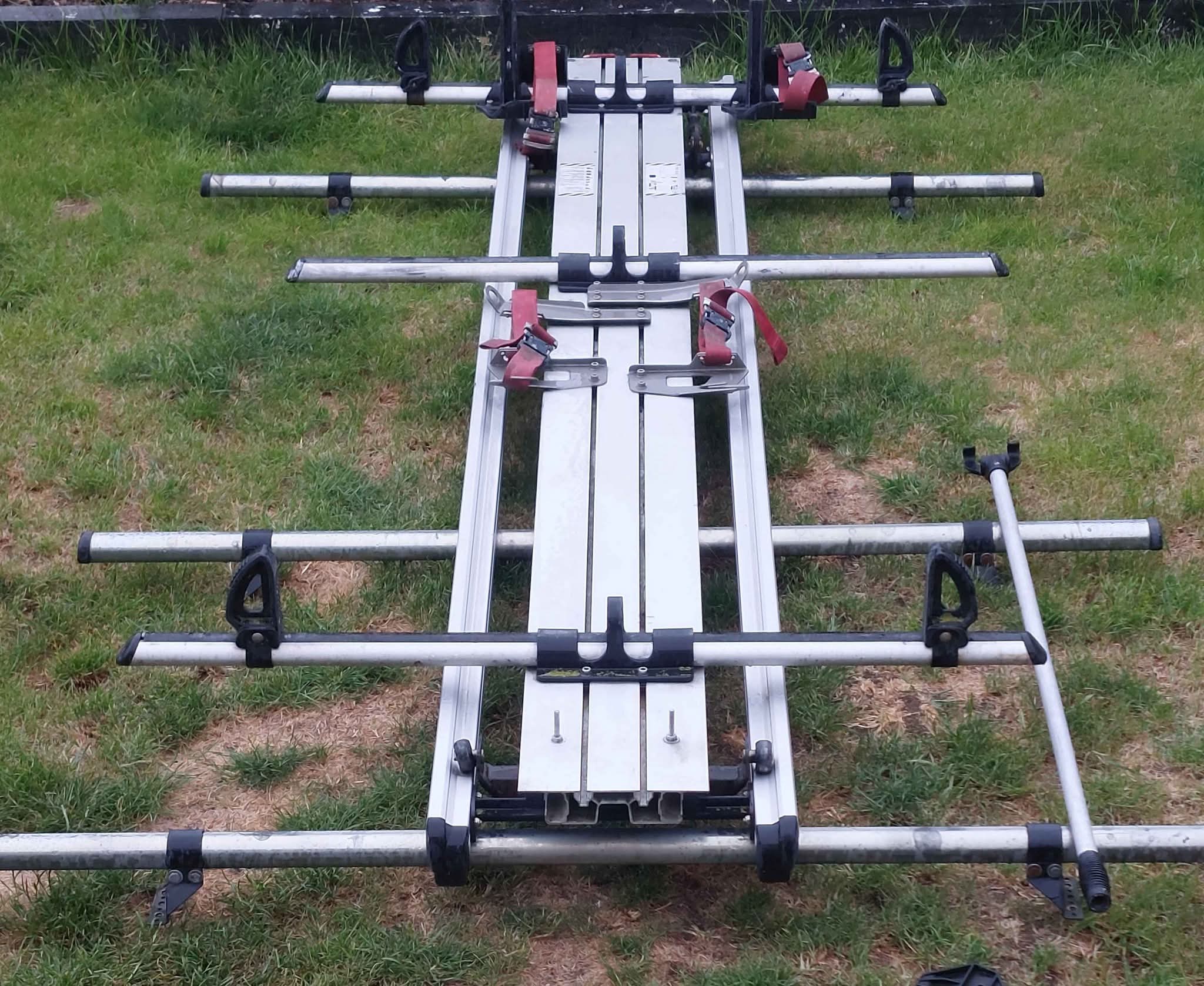 Safe stow 4. Ladder storage system with roof rack and all fittings ...